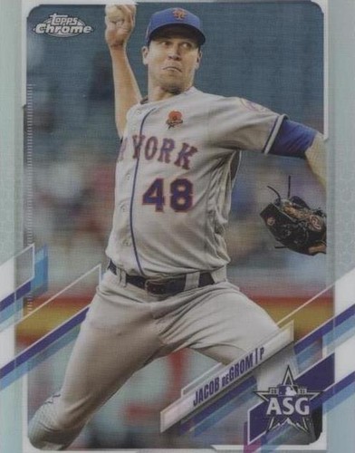 2021 Topps Chrome Update Series - Jacob deGrom #ASG-10