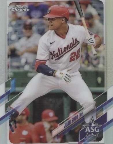 2021 Topps Chrome Update Series - Juan Soto #ASG-3