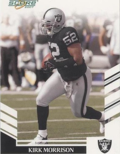 2007 Score Kirk Morrison #278