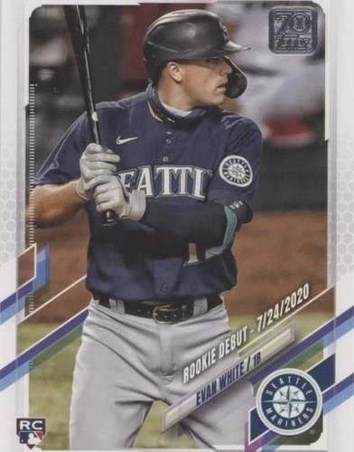 2021 Topps Update Series - Evan White #US73