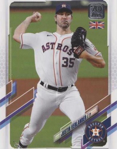 2021 Topps UK Edition - Justin Verlander #167