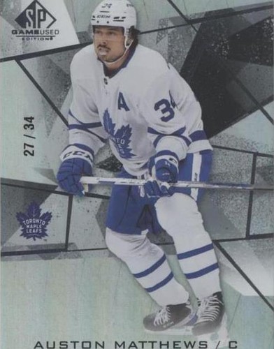 2021-22 Upper Deck SP Game Used - Auston Matthews #3
