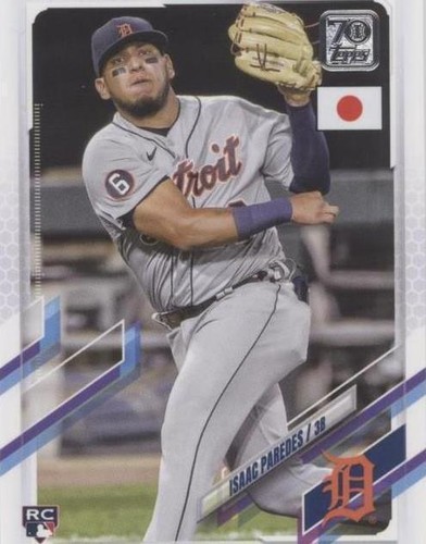2021 Topps Japan Edition - Isaac Paredes #181
