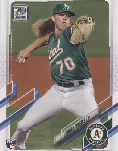 2021 Topps - Jordan Weems #570