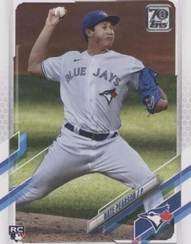 2021 Topps #113 Nate Pearson YELLOW parallel rookie card
