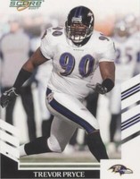 2007 Score Trevor Pryce #182