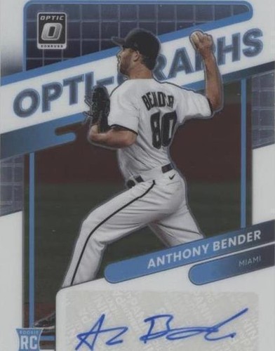 2022 Panini Donruss Optic - Anthony Bender #OG-AB