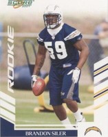 2007 Score Brandon Siler #350