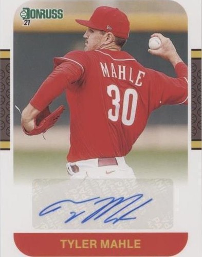 2021 Panini Donruss - Tyler Mahle #87S-TM