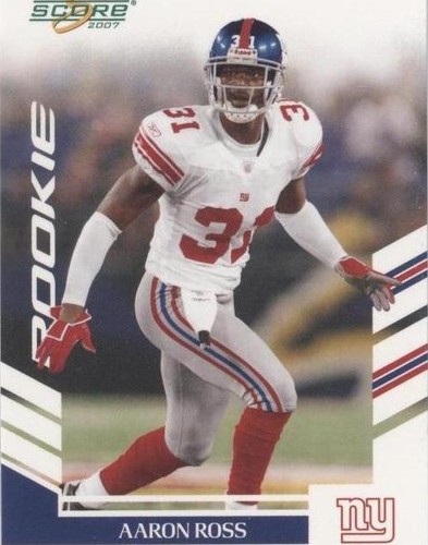 2007 Score Aaron Ross #401