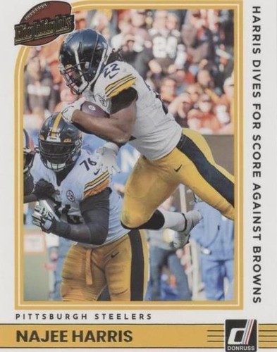 2022 Panini Donruss Najee Harris #H-NH