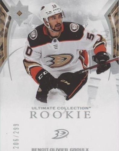 2021-22 Upper Deck Ultimate Collection - Benoit-Olivier Groulx #106