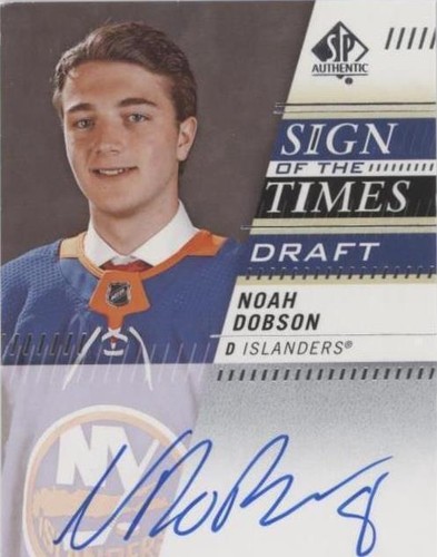 2019-20 SP Authentic - Noah Dobson #SOTTD-ND