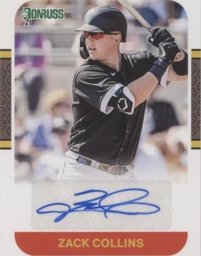 2021 Panini Donruss - Zack Collins #87S-ZC