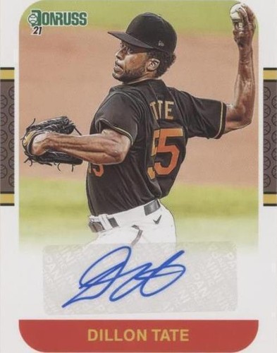 2021 Panini Donruss - Dillon Tate #87S-DT