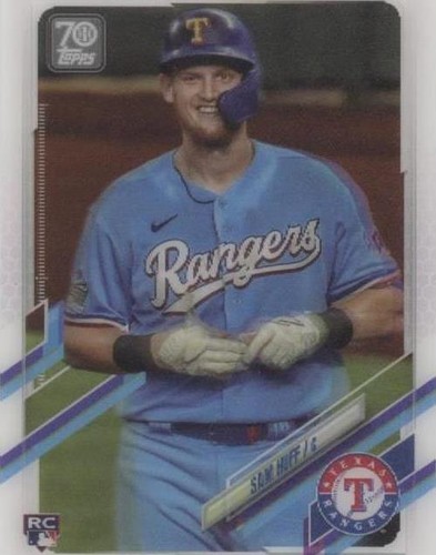 2021 Topps Japan Edition Sam Huff Rookie 159 Texas Rangers
