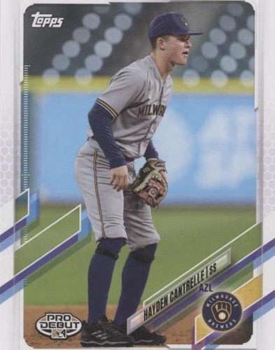 2021 Topps Pro Debut - Hayden Cantrelle #PD-50