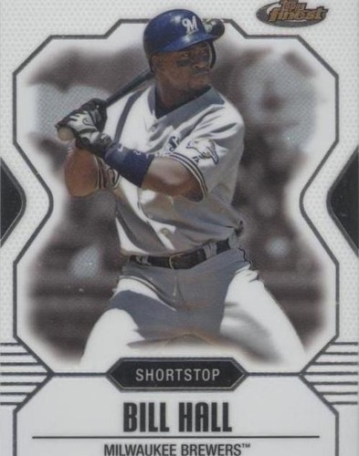 2007 Topps Finest - Bill Hall #85