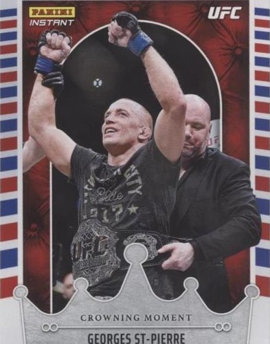 2022 Panini Instant UFC - Georges St-Pierre #CM18