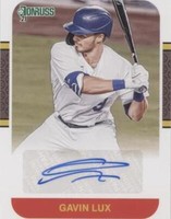 2021 Panini Donruss - Gavin Lux #87S-GL