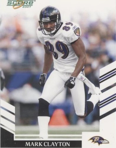 2007 Score Mark Clayton #185