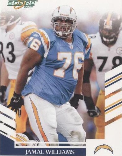 2007 Score Jamal Williams #287