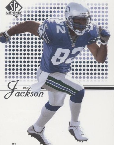 2002 SP Authentic Darrell Jackson #40