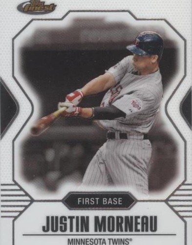 2007 Topps Finest - Justin Morneau #84