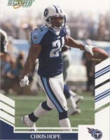 2007 Score Chris Hope #245