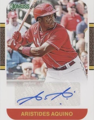 2021 Panini Donruss - Aristides Aquino #87S-AA