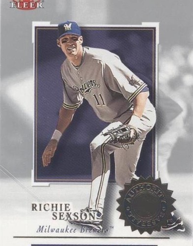 2001 Fleer Authority - Richie Sexson #10