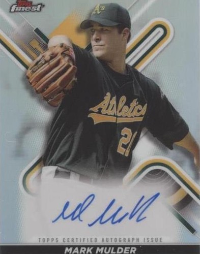 2022 Topps Finest - Mark Mulder #FA-MMU