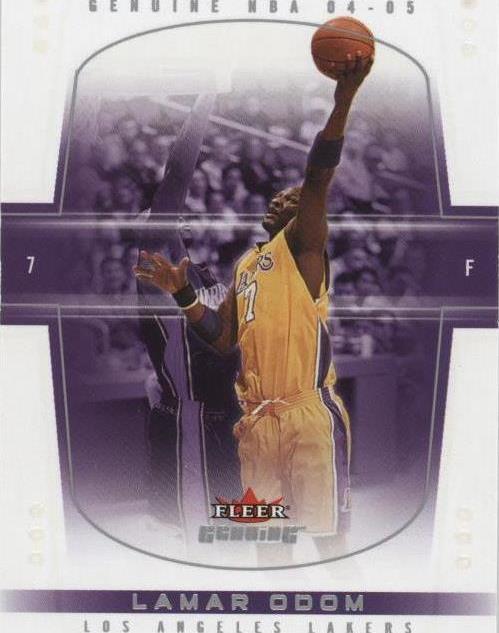 2004-05 Fleer Genuine - Lamar Odom #23