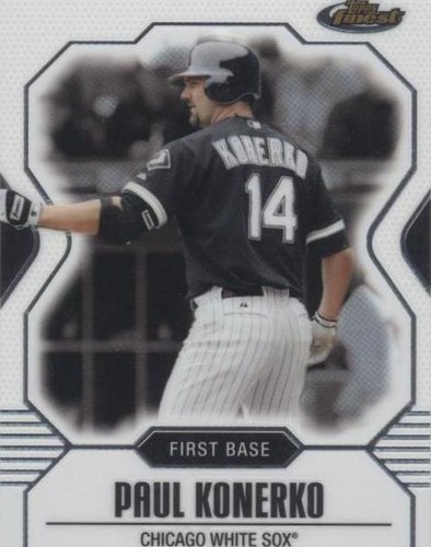 2007 Topps Finest - Paul Konerko #60