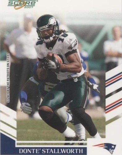 2007 Score Donte Stallworth #160