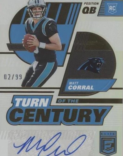 2022 Panini Donruss Elite Matt Corral #TC-2