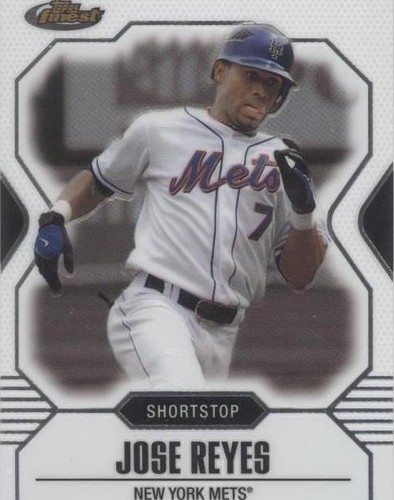 2007 Topps Finest - Jose Reyes #99