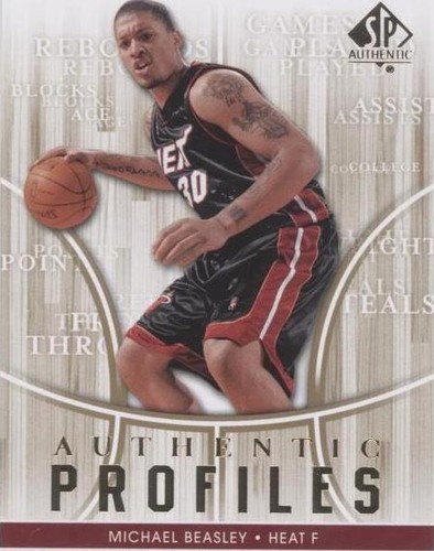 2008-09 SP Authentic - Michael Beasley #AP-47