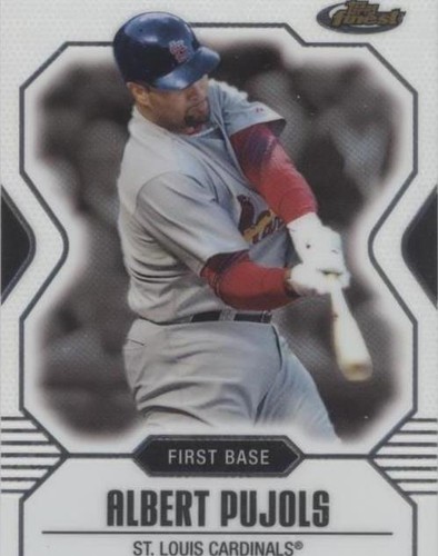 2007 Topps Finest - Albert Pujols #74
