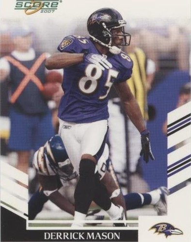2007 Score Derrick Mason #178