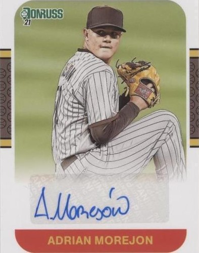 2021 Panini Donruss - Adrian Morejon #87S-AD