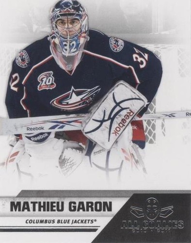 2011 Panini All Goalies - Mathieu Garon #22