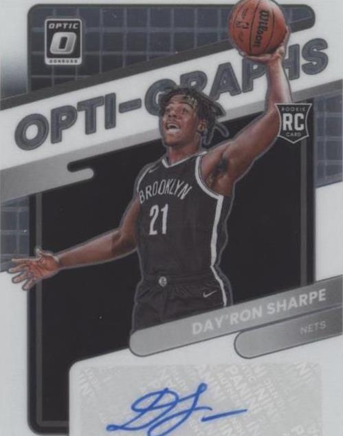 2021-22 Panini Donruss Optic - Day'Ron Sharpe #OG-DRS