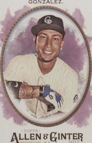 2017 Topps Allen & Ginter - Carlos Gonzalez #203