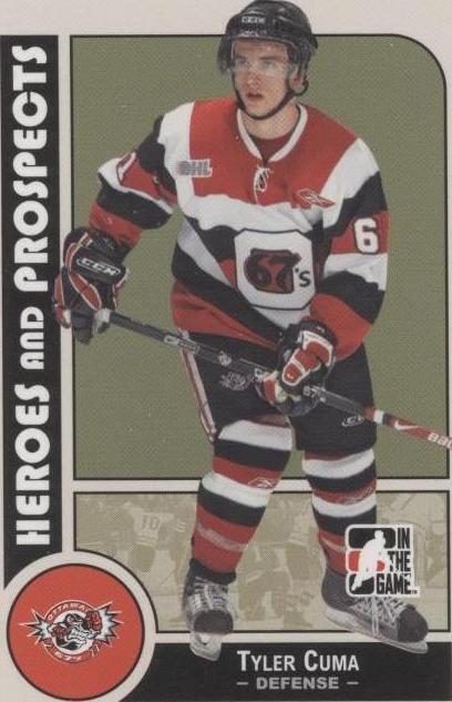 2008-09 In the Game Heroes and Prospects - Tyler Cuma #60