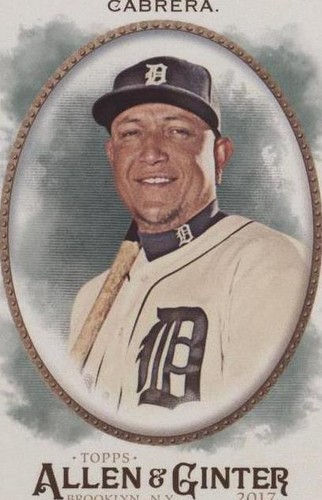 2017 Topps Allen & Ginter - Miguel Cabrera #294