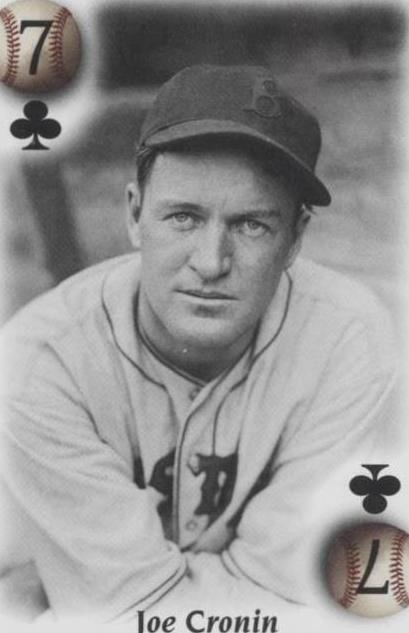 2000 U.S. Playing Card All-Century Team - Joe Cronin #7C