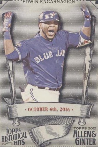 2021 Topps Allen & Ginter's - Edwin Encarnacion #HH-26