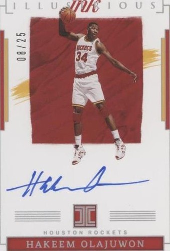 2021-22 Panini Impeccable - Hakeem Olajuwon #IL-HOW