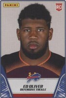 2019 Panini NFL Sticker Collection Ed Oliver #76